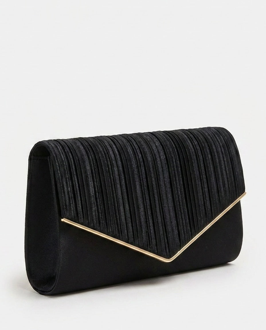 Léonelle D'Aveline | Pleated Envelope Clutch Bag