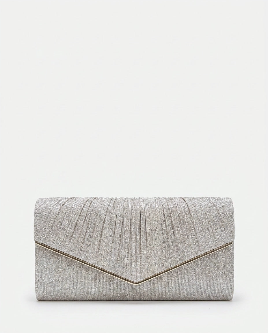 Léonelle D'Aveline | Pleated Envelope Clutch Bag