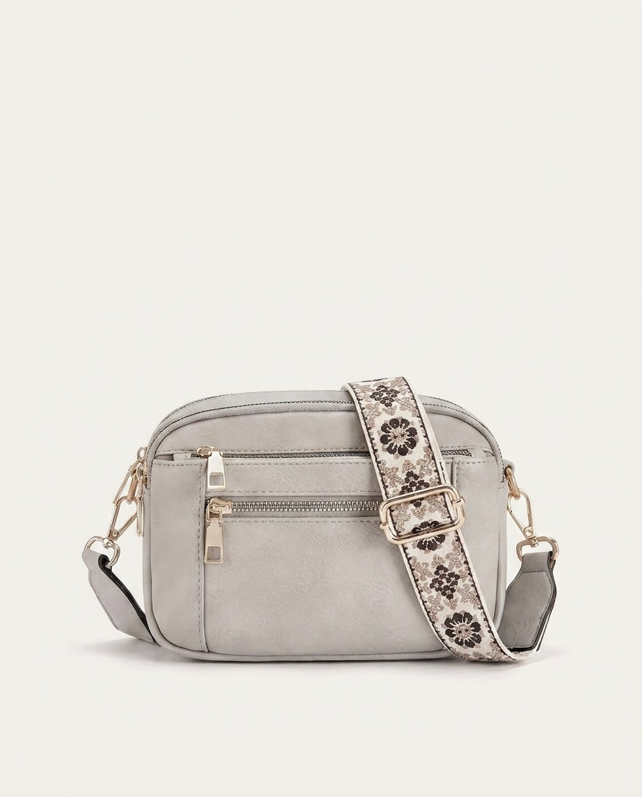 Soline Duvernay | Woven-Strap Boxy Crossbody Bag