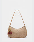Camilia Desnoyers | Woven Crescent Shoulder Bag