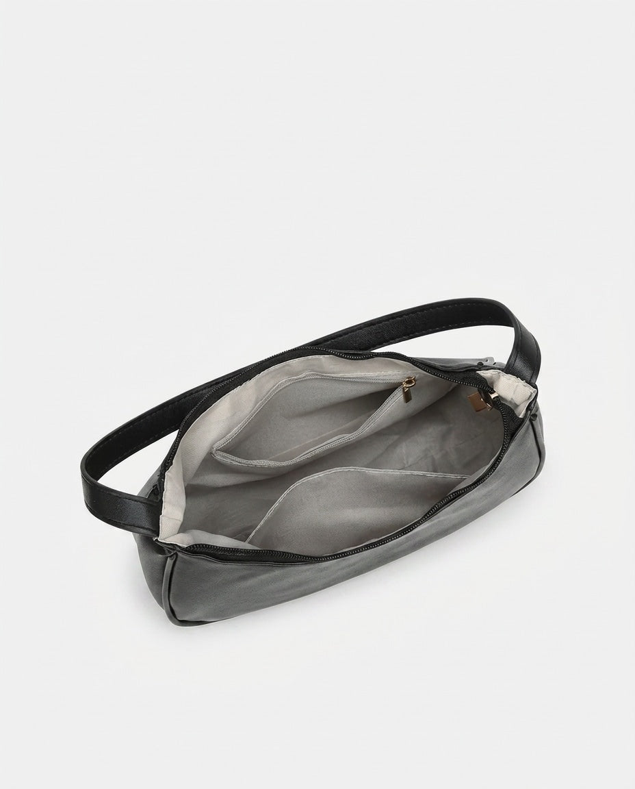 Bertille Vaugrenard | Zip-Top Crescent Mini Handbag