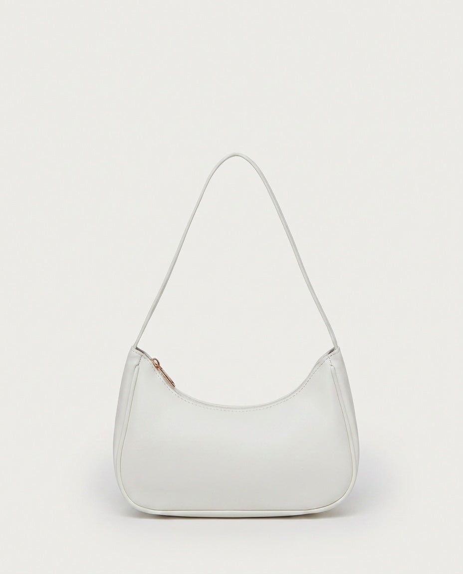 Bertille Vaugrenard | Zip-Top Crescent Mini Handbag