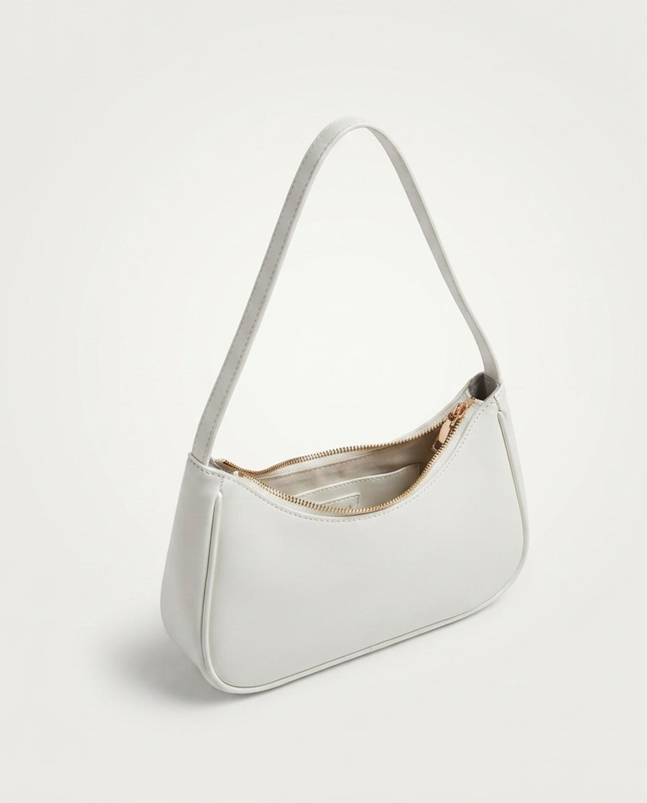 Bertille Vaugrenard | Zip-Top Crescent Mini Handbag