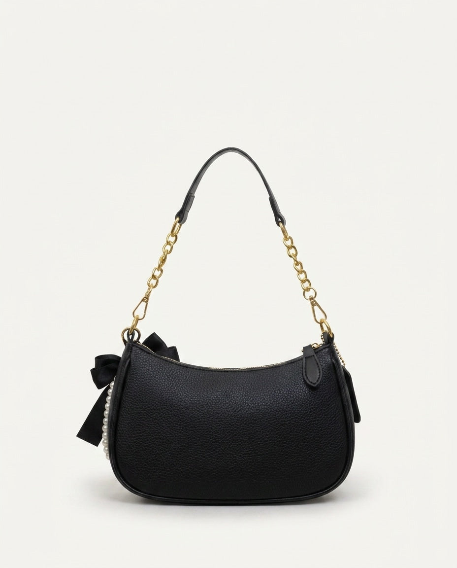 Bérénice Chastel | Chain Strap Crescent Crossbody Bag