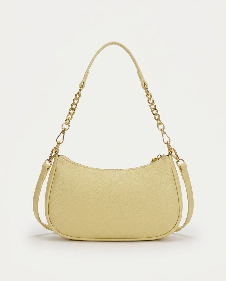 Bérénice Chastel | Chain Strap Crescent Crossbody Bag