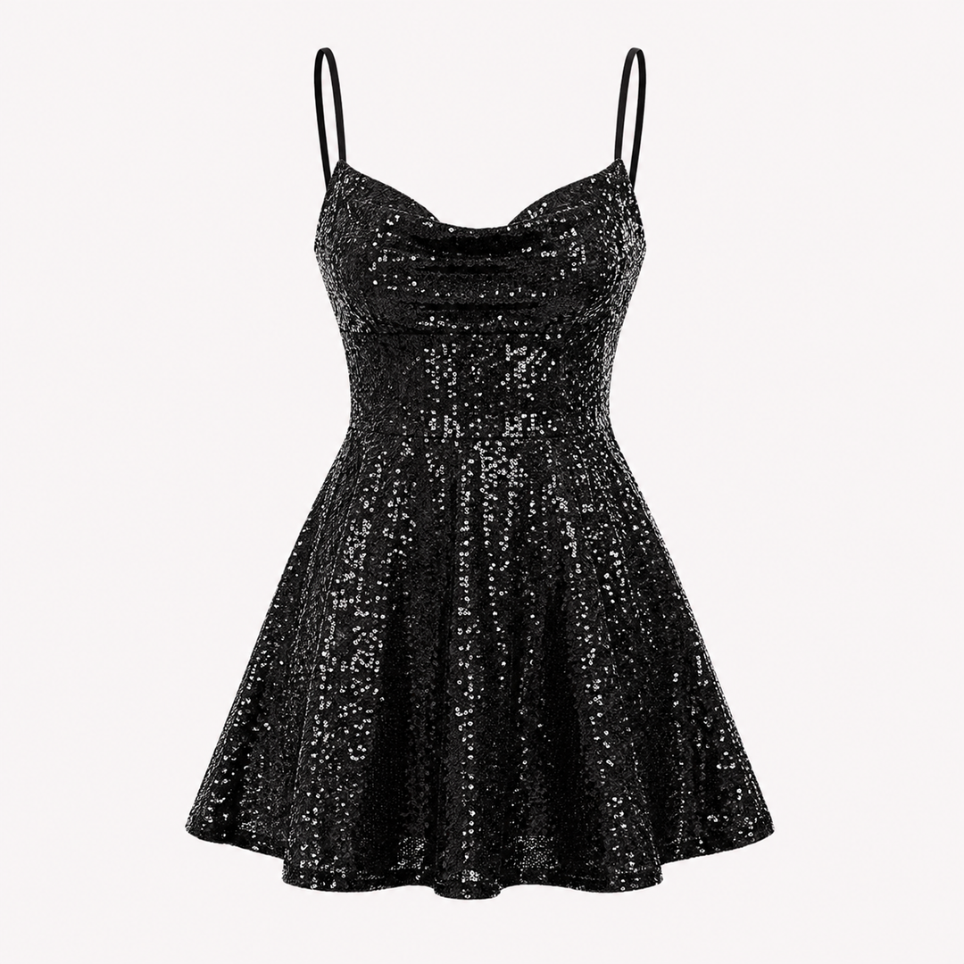 Ginevra Romano | Sequin Mini Cocktail Dress For Women