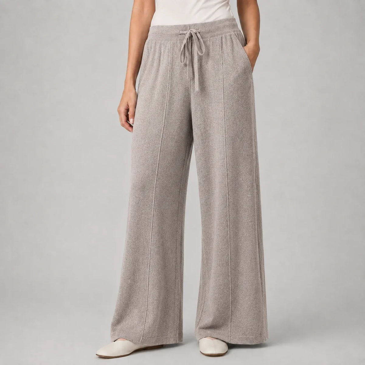 Bertille Flament | Women’s Soft Wide Leg Drawstring Lounge Pants