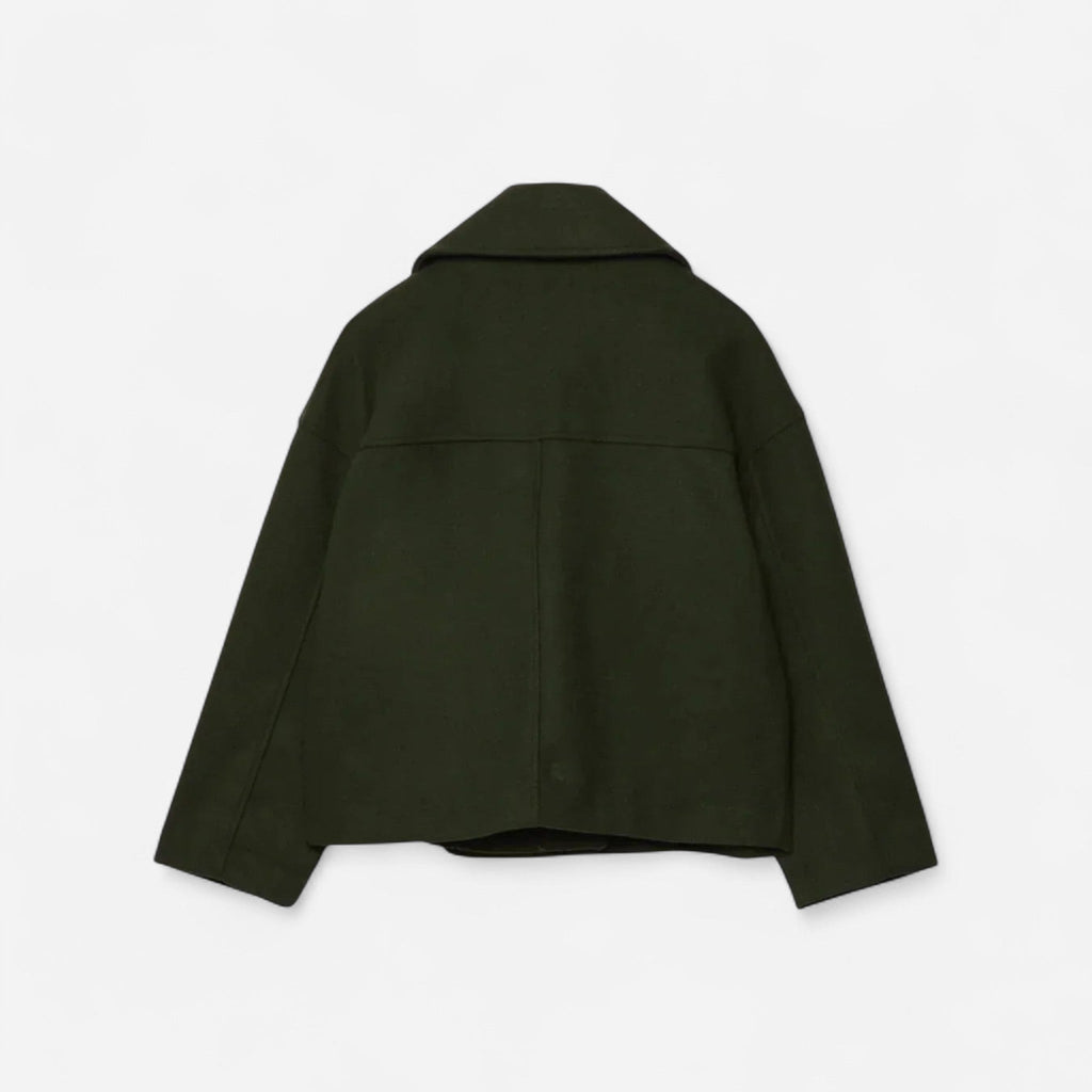 Quinn Chérie | Women's Winter Short Coat With Buttons