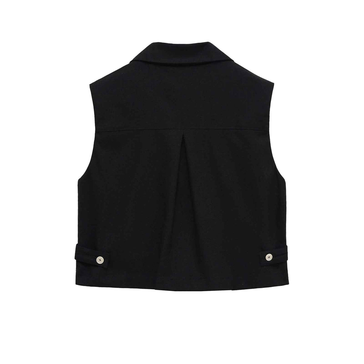 Constance Delaroche  | Cropped Tailored Blazer Vest