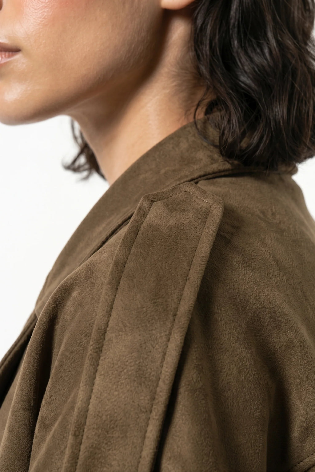 Jade Boyer | Women’s Winter Cropped Bomber Jacket with Oversized Fit
