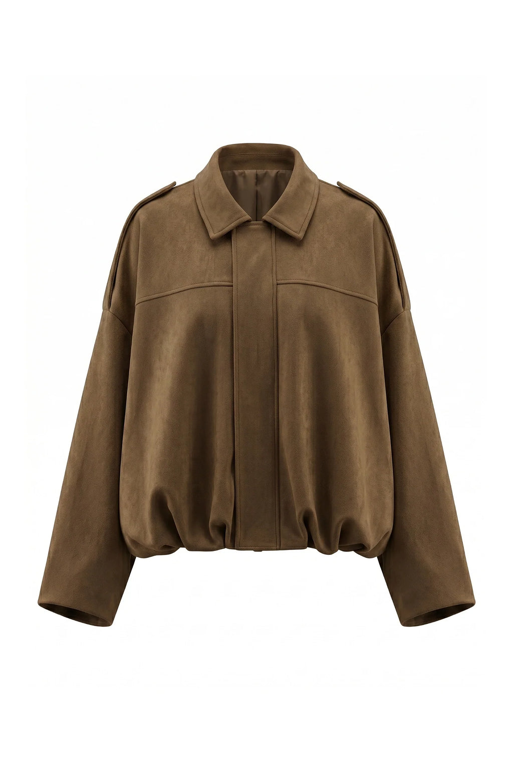 Jade Boyer | Women’s Winter Cropped Bomber Jacket with Oversized Fit