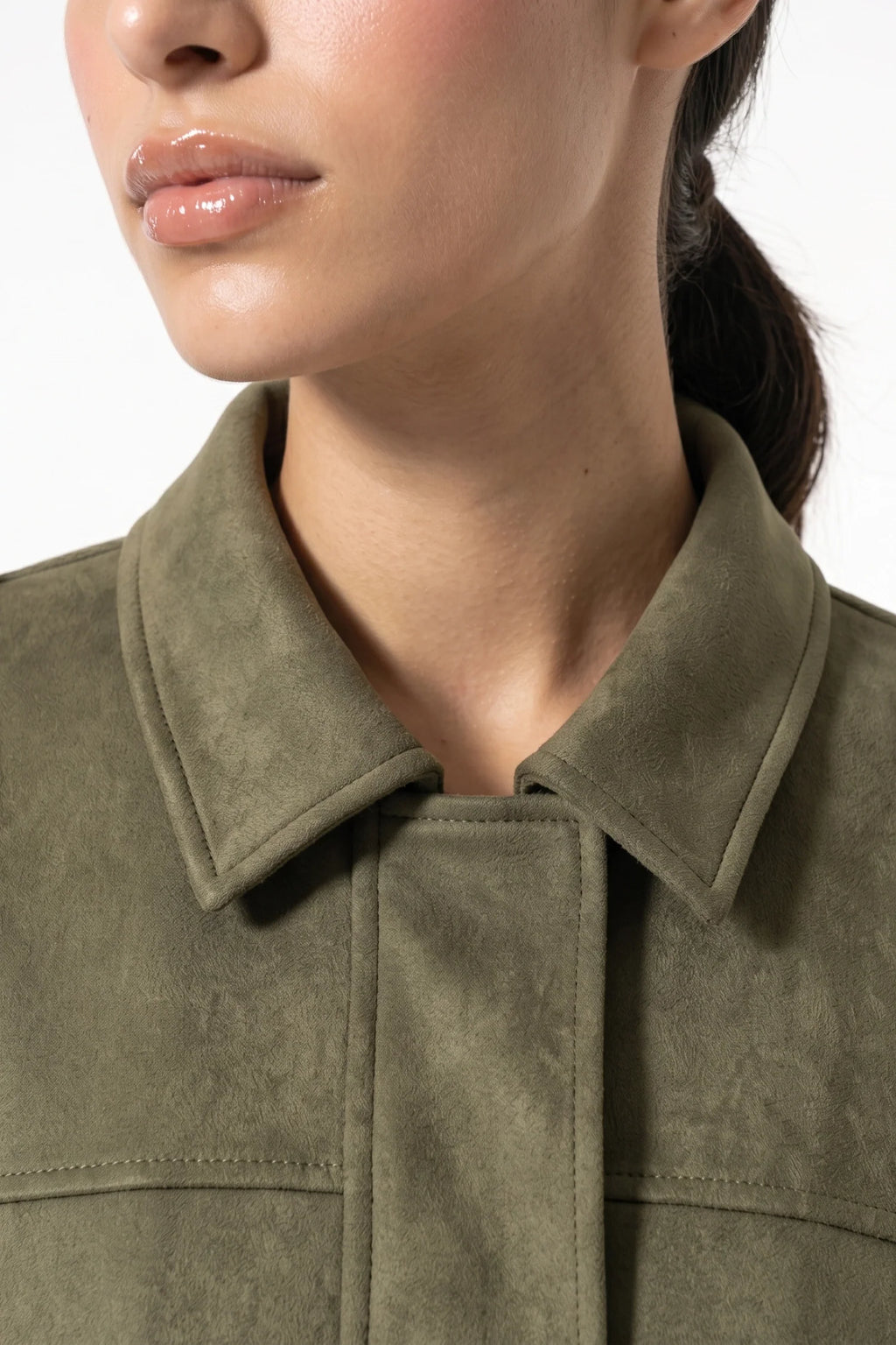 Jade Boyer | Women’s Winter Cropped Bomber Jacket with Oversized Fit