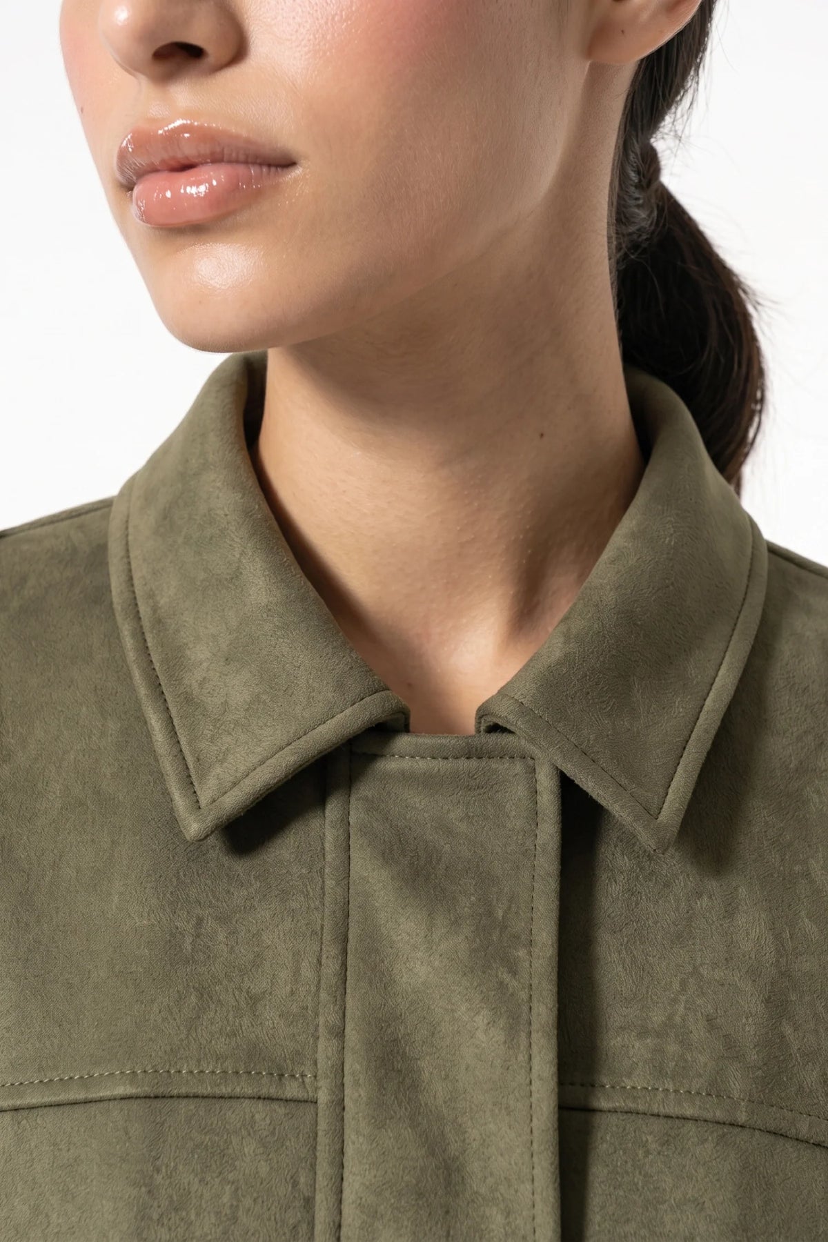 Jade Boyer | Women’s Winter Cropped Bomber Jacket with Oversized Fit