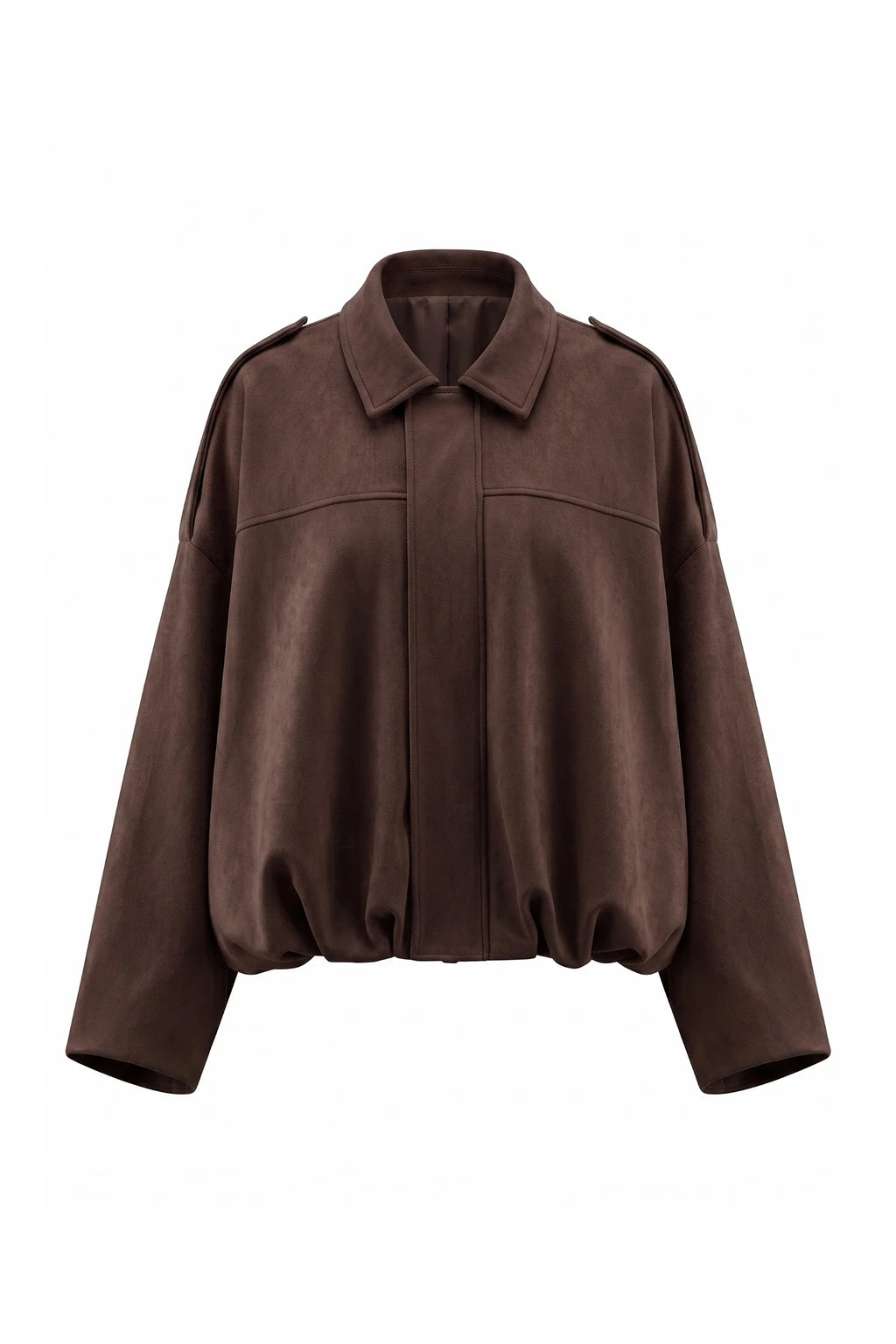 Jade Boyer | Women’s Winter Cropped Bomber Jacket with Oversized Fit