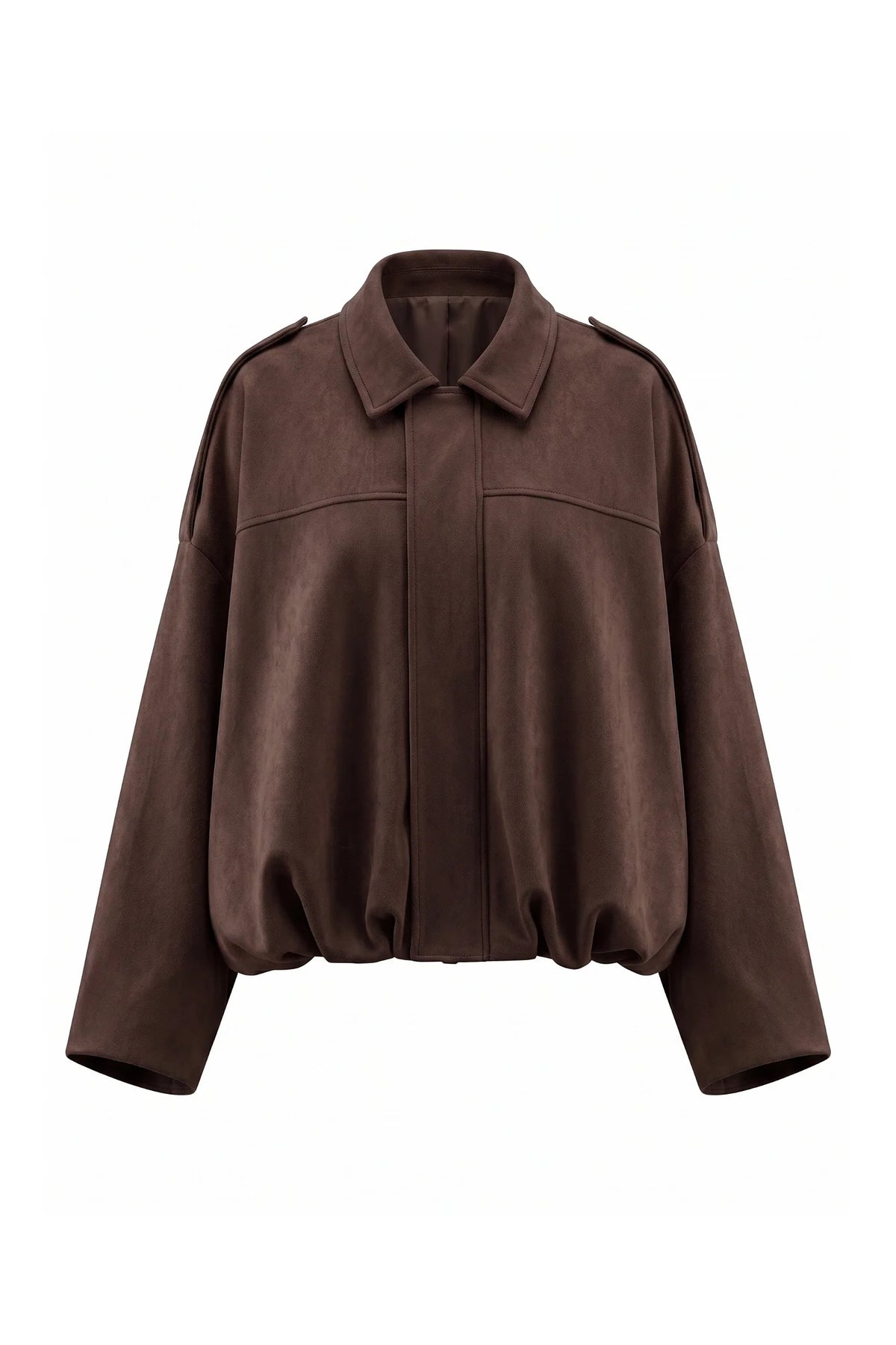 Jade Boyer | Women’s Winter Cropped Bomber Jacket with Oversized Fit