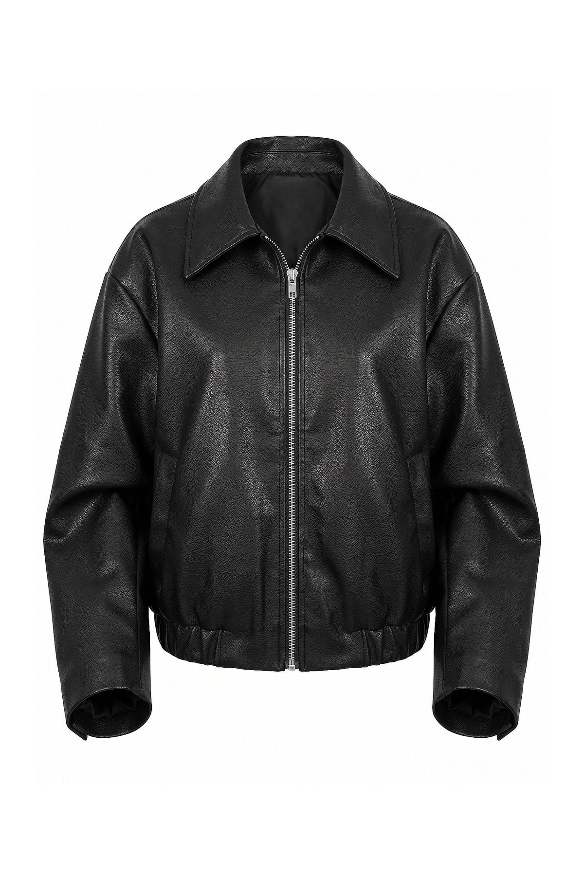 Manon Henry | Women's Winter Versatile Oversized Faux Leather Jacket