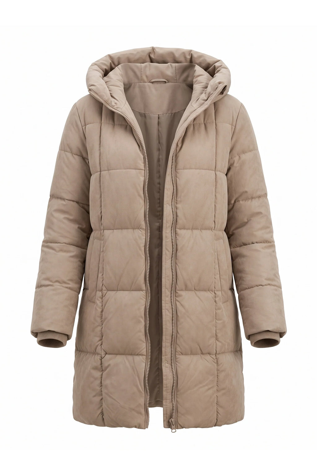 Adèle Laurent | Women’s Winter Warm Long Hooded Puffer Coat
