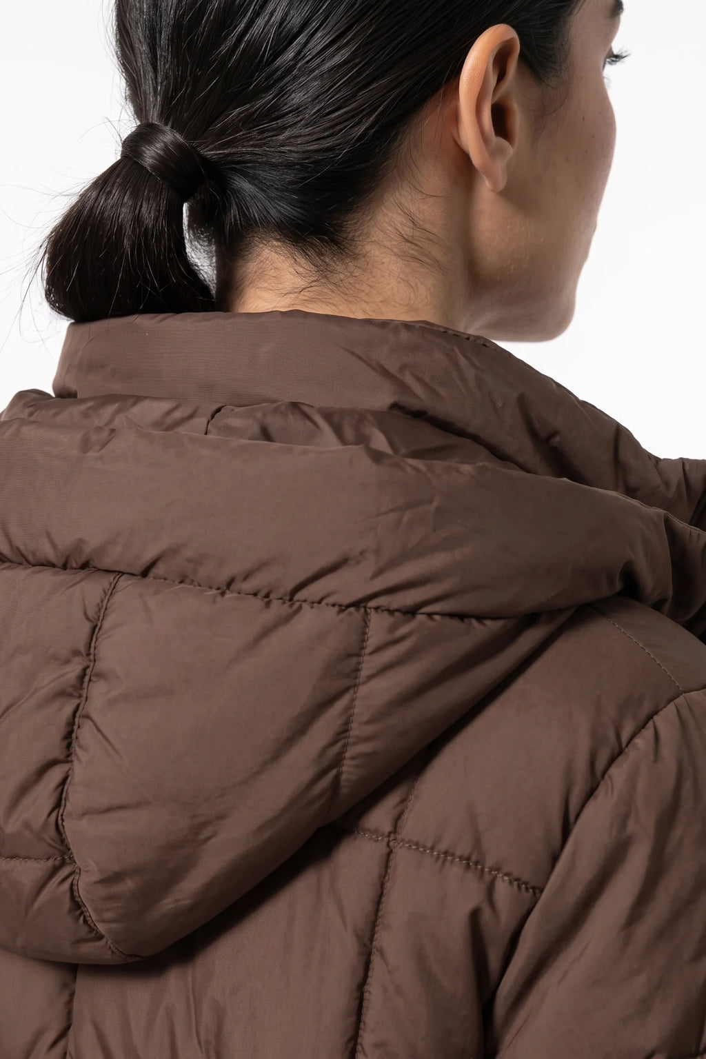 Adèle Laurent | Women’s Winter Warm Long Hooded Puffer Coat