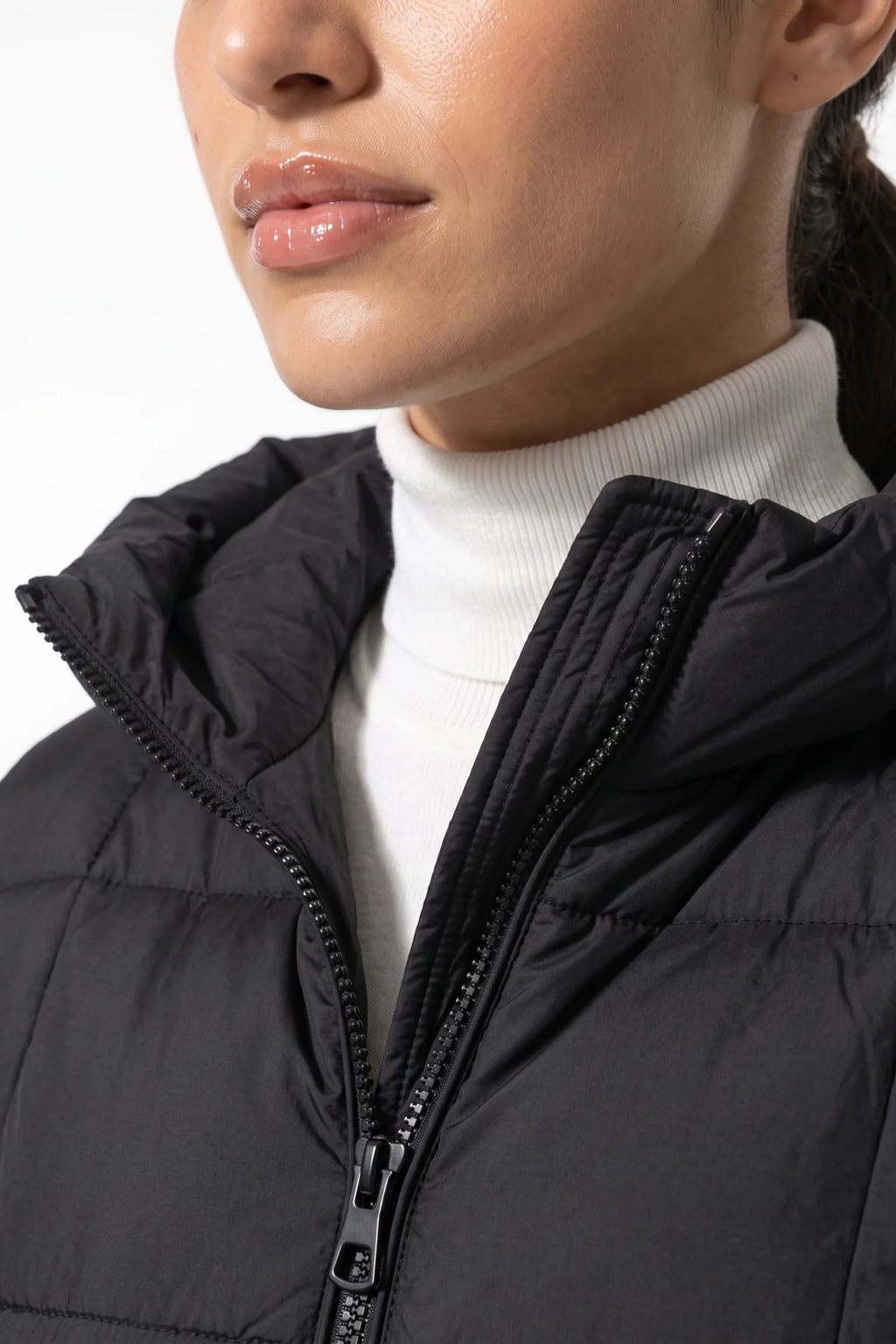 Adèle Laurent | Women’s Winter Warm Long Hooded Puffer Coat