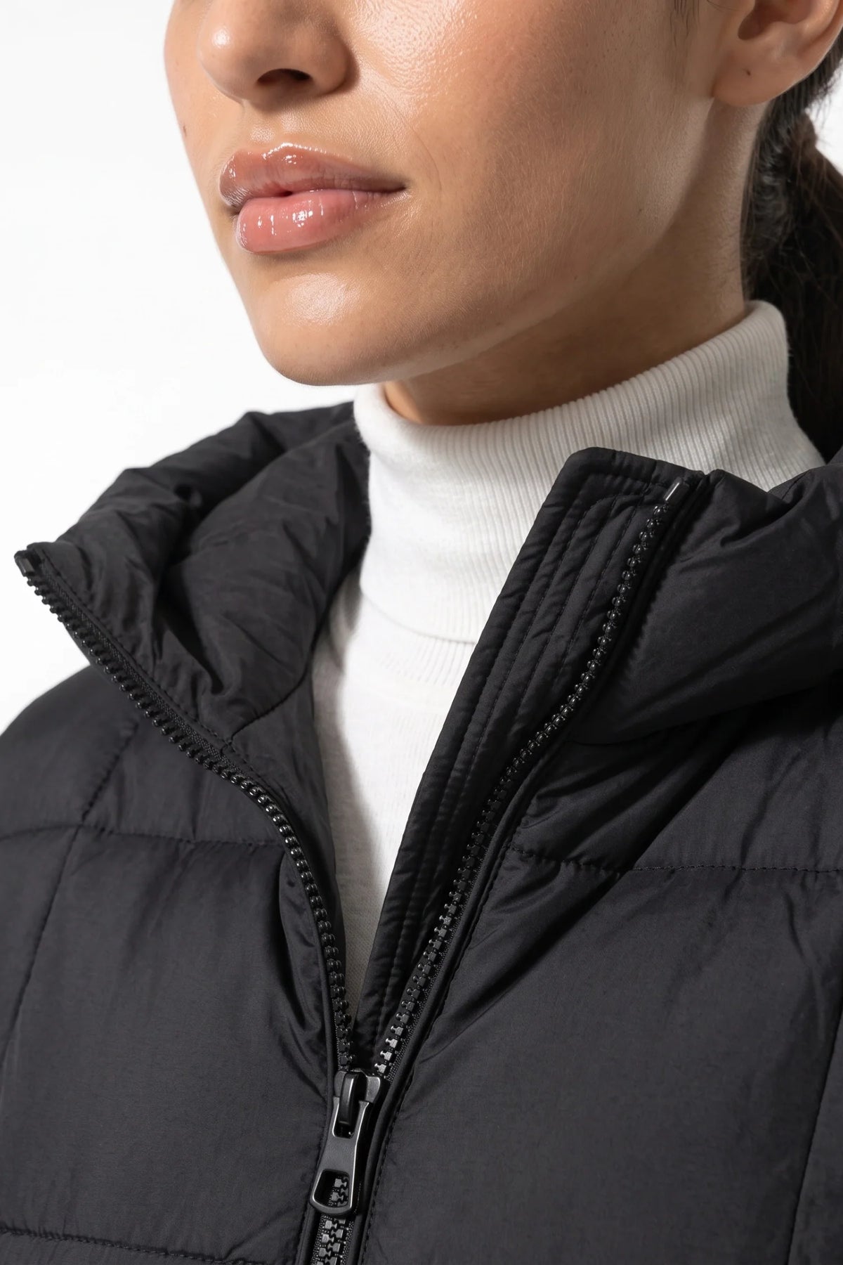 Adèle Laurent | Women’s Winter Warm Long Hooded Puffer Coat