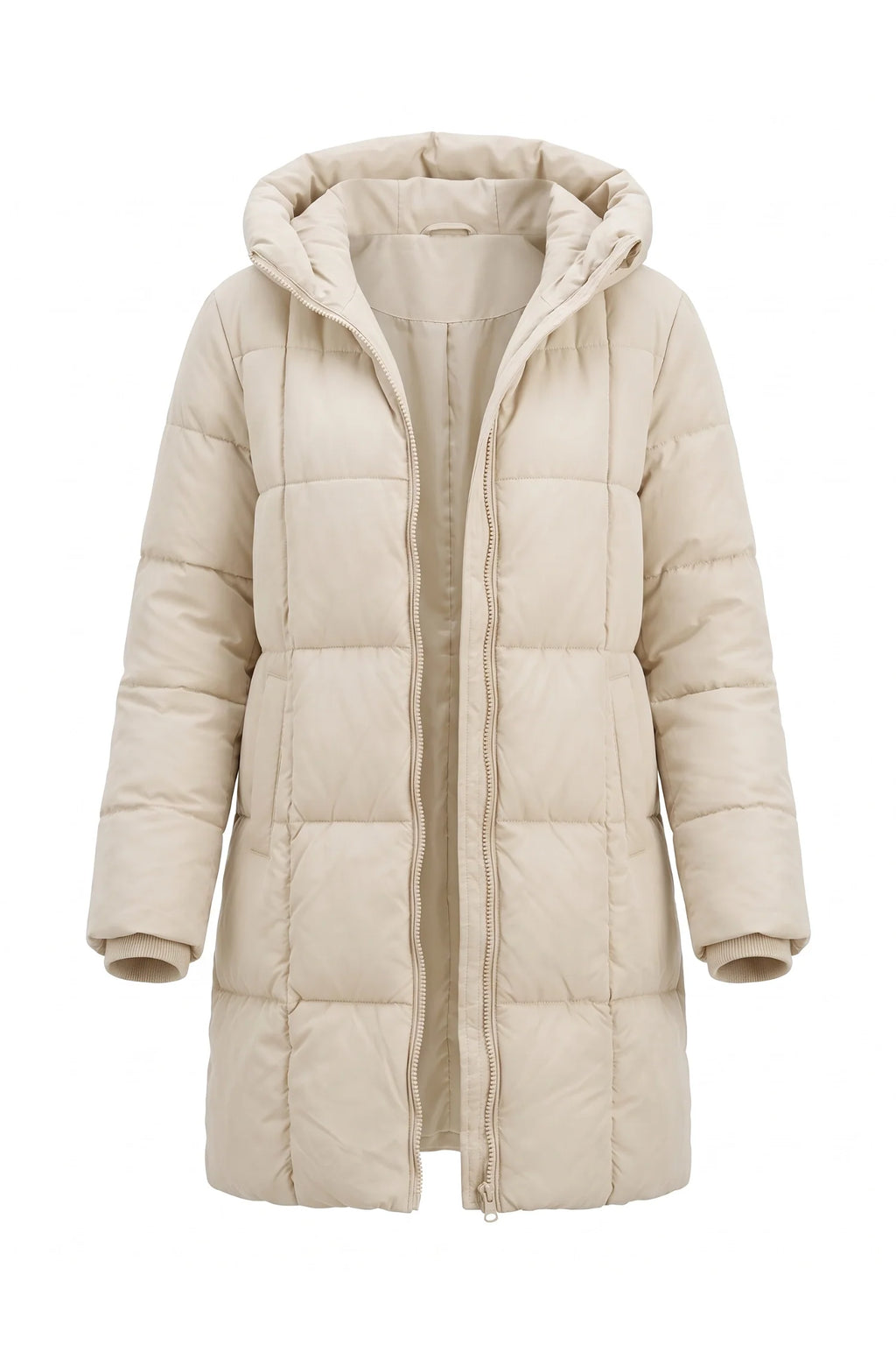 Adèle Laurent | Women’s Winter Warm Long Hooded Puffer Coat