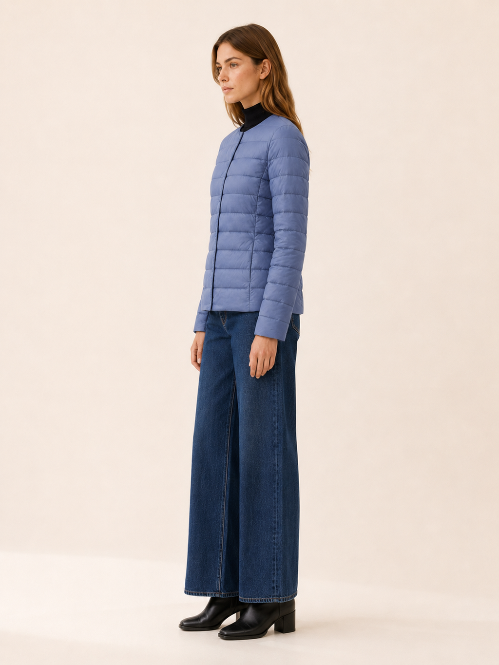 Amalia Varenza | Women's Lightweight Quilted Jacket with Snaps