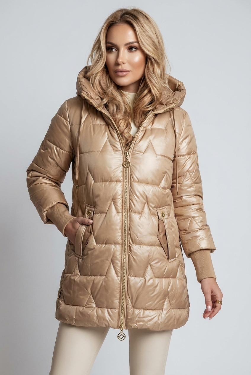 Thaïs Delavaux | Women's Long Puffer Winter Coat