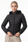 Victoire Tanguy | Women's Fleece Lined Warm Hooded Puffer Jacket