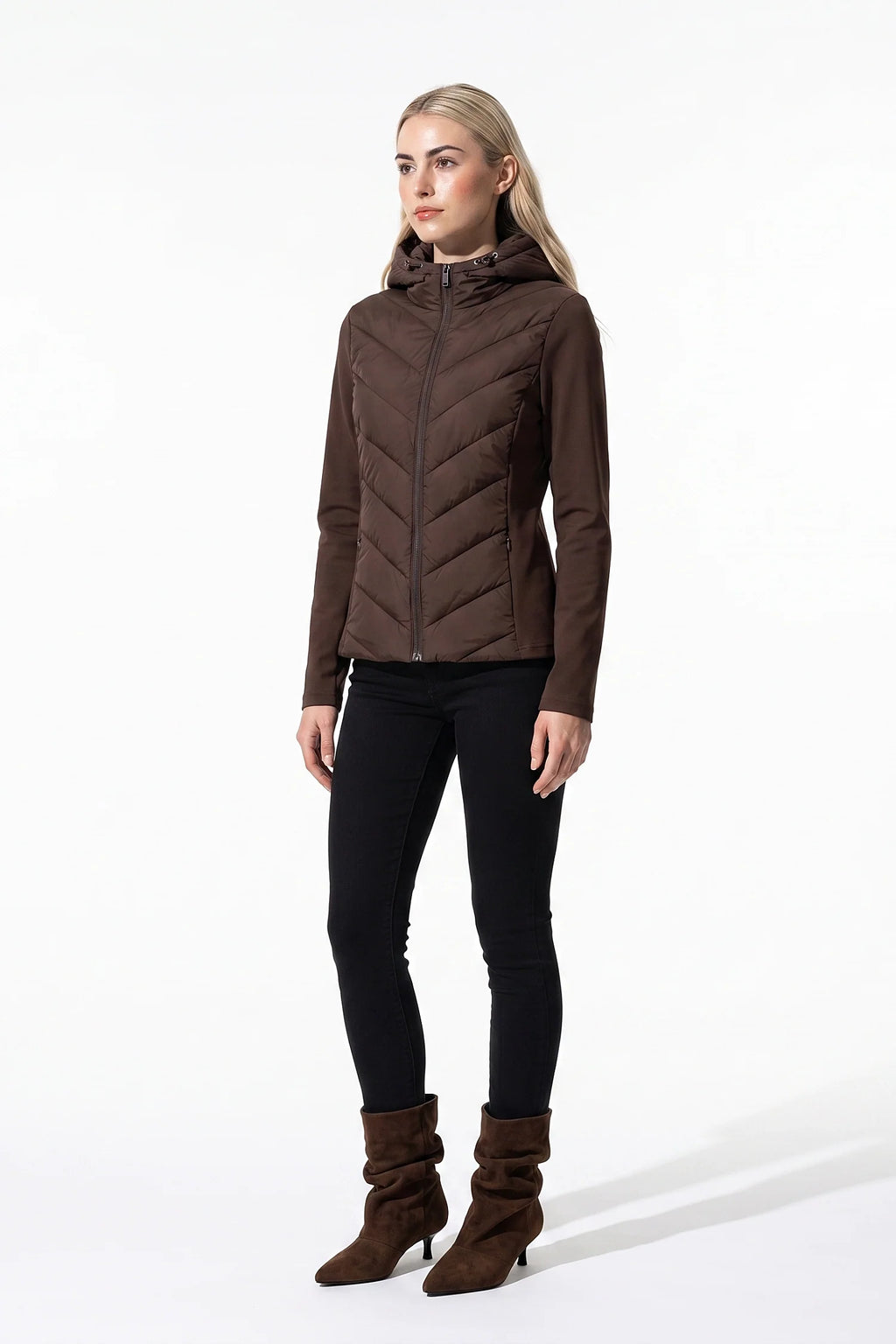 Lise Brunel | Women's Winter Lightweight Hooded Puffer Jacket