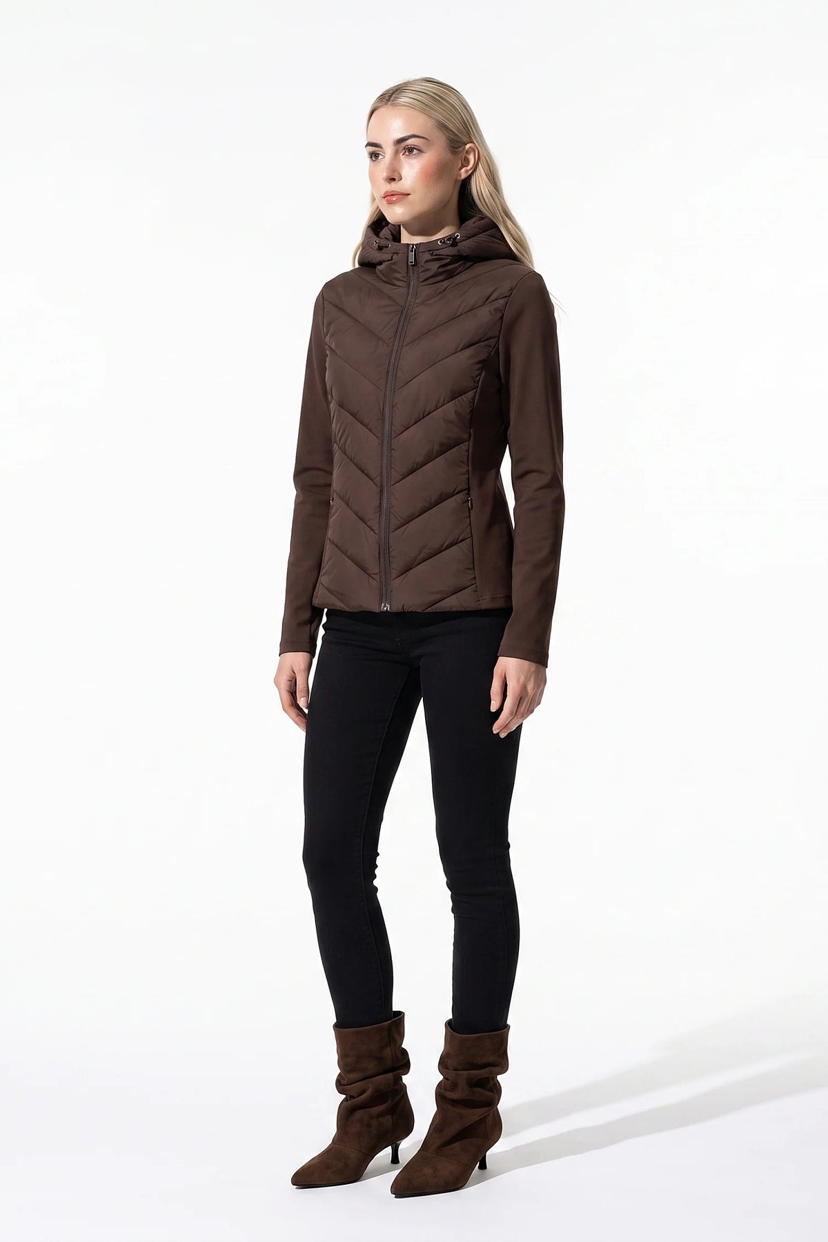 Lise Brunel | Women's Winter Lightweight Hooded Puffer Jacket