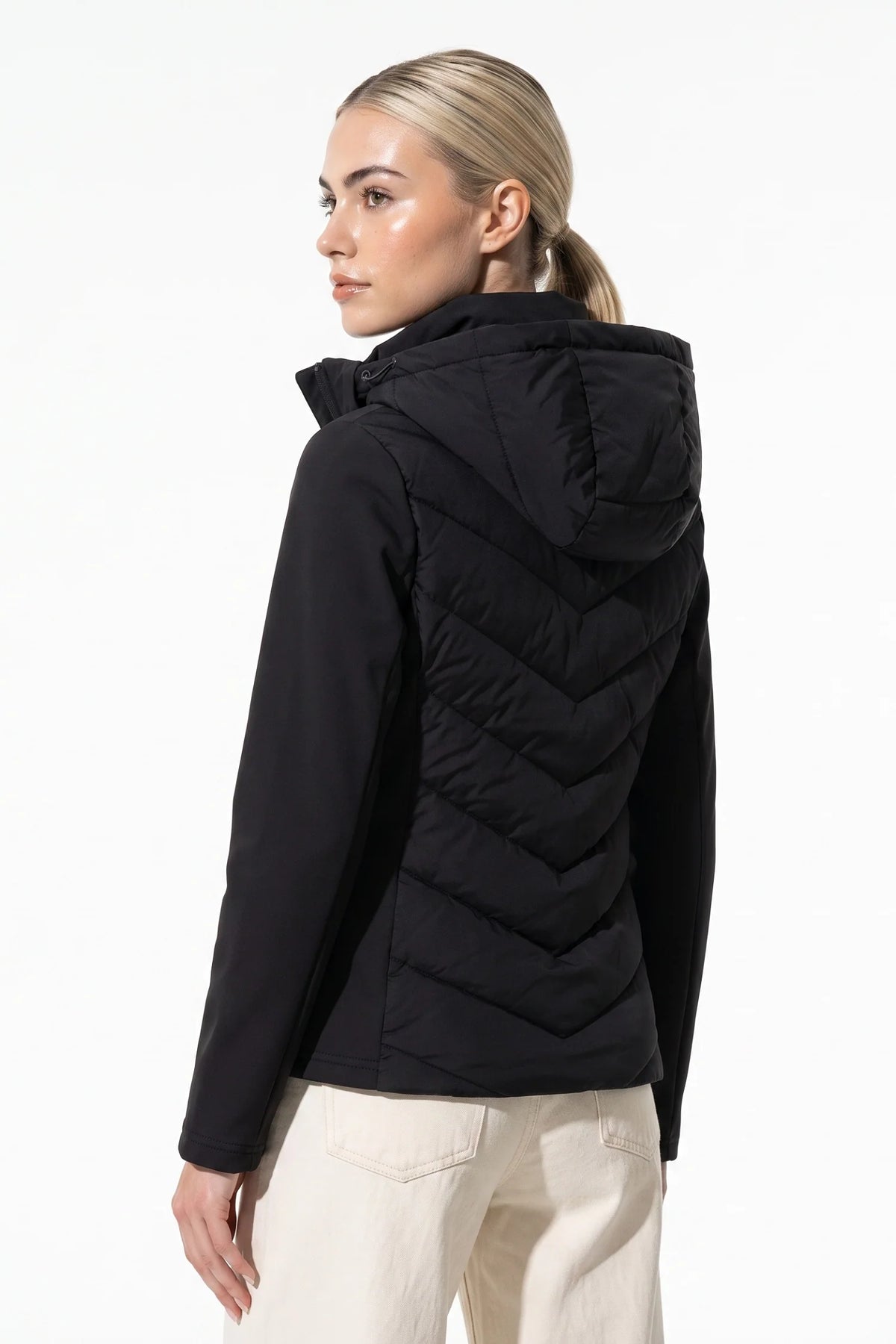 Lise Brunel | Women's Winter Lightweight Hooded Puffer Jacket