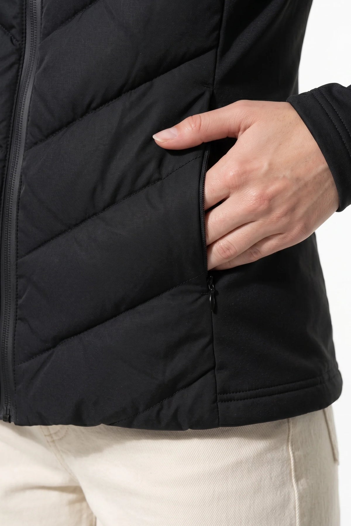 Lise Brunel | Women's Winter Lightweight Hooded Puffer Jacket