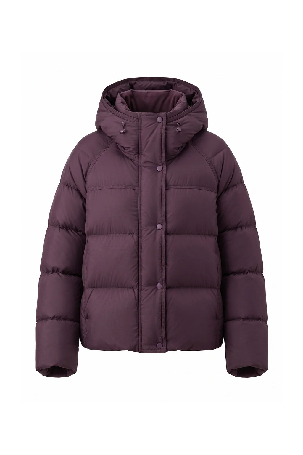 Coline Coulomb | Women’s Winter Warm Hooded Puffer Jacket with Relaxed Cropped Fit