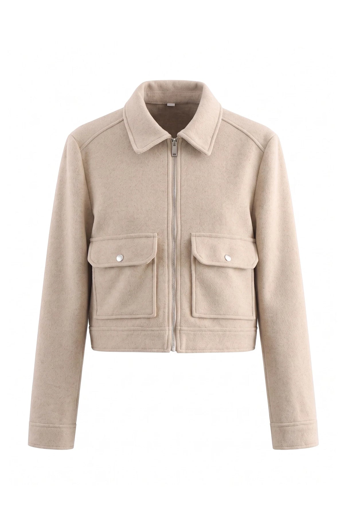 Clara Robert | Women's Winter Versatile Cropped Jacket with Zip Up